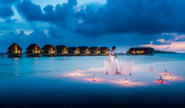 hoteles sobre el agua Cocoa Island Maldivas (2)