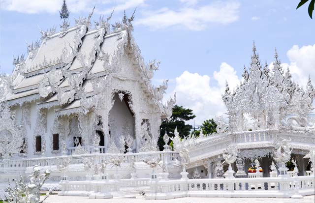 Luna de miel en Tailandia: Templo blanco