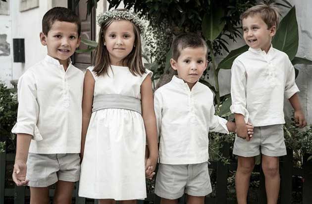 enaguas Color de malva Mono 6 ideas para que los niños de arras estén perfectos en tu boda